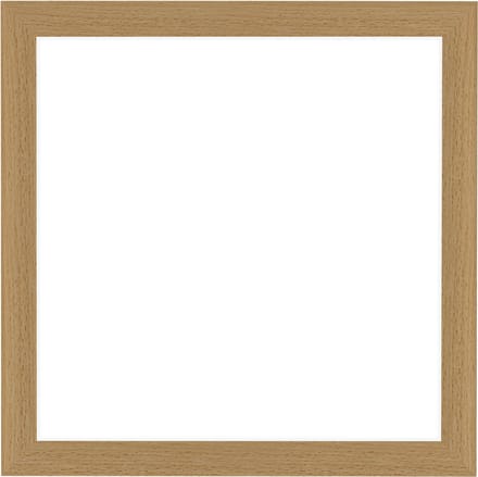 Fotolijst 55x55 cm - MDF - Beuken - Colonia