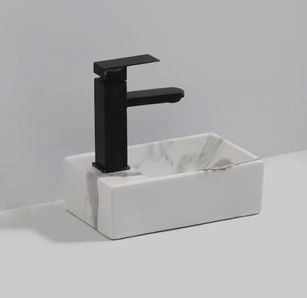 Ludvik 43 - Glans marmer - Toiletfontein