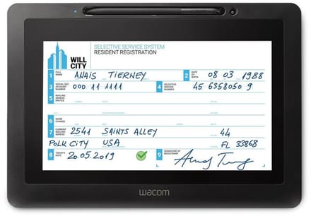 Wacom DTU-1031AX Tekentablet - 10.1 Inch Display - Inclusief Pen