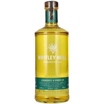 Whitley Neill Jenever Whitley Neill LEMONGRASS AND GINGER GIN 43% Vol. 0,7l
