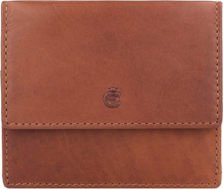 Esquire Dallas Portemonnee RFID-bescherming Leer 10.5 cm - Dames - Horizontaal - braun