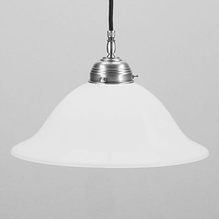 Berliner Messinglampen Hanglamp Anja mat nikkel