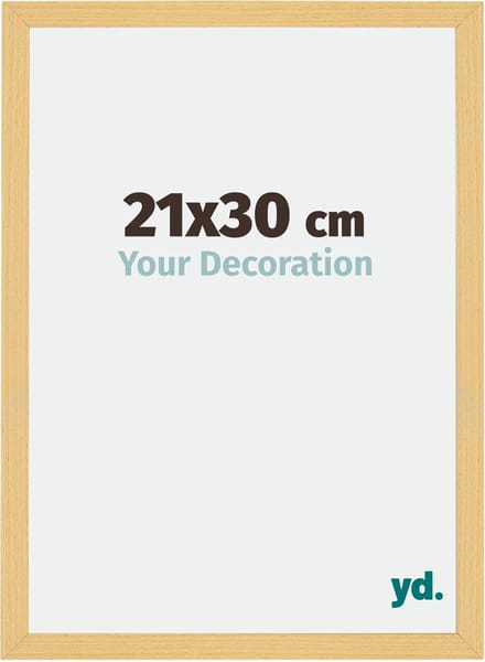 Your Decoration - Fotolijst 21x30 cm - MDF - Beuken Decor - Mura