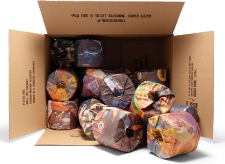 The Good Roll - African Art Line - Limited Edition - Wcpapier - Bamboe toiletpapier - 24 rollen - 2 laags