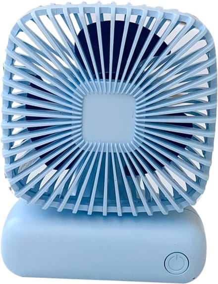 VHV - Handventilator - USB oplaadbare mini ventilator - USB oplaadbaar - voor bureau, reis, tas, camping