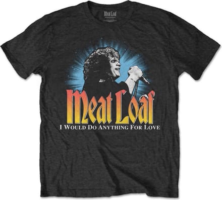 Meat Loaf - Live Heren T-shirt - S - Zwart