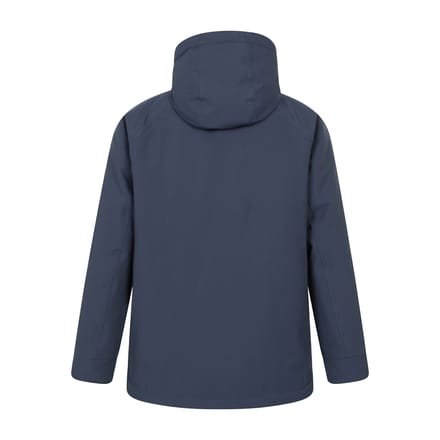 Mountain Warehouse Dames Kastanjebruine Waterdichte Gewatteerde Jas (Marineblauw)
