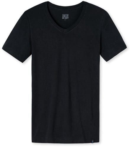 Schiesser Long Life Soft T-shirt V-hals (155630)-1 Admiral-8