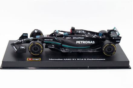 Bburago Mercedes-AMG F1 W14 E Performance - Lewis Hamilton - 2023 LUXE 1:43