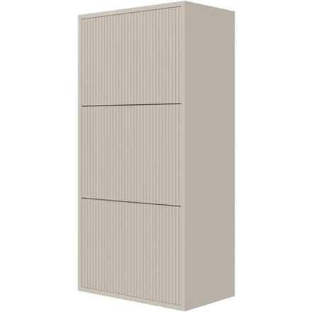 Selsey - VELDIO - Veldio schoenenkast drie niveaus - hangend - 50 cm - Grijs beige