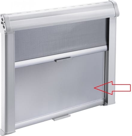Dometic Verduisteringsstof met Kader Crème 200x85cm