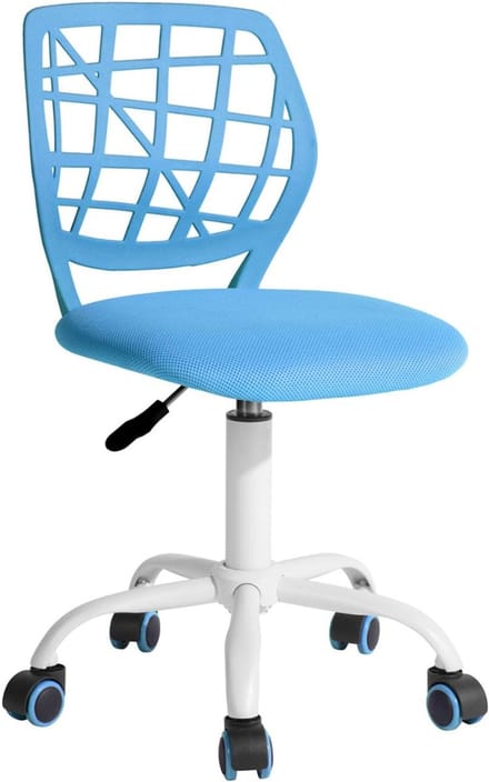 DnA® Bureaustoel - Ergonomische Bureaustoel - Bureaustoelen - Blauw - 38cm x 40cm x 86cm
