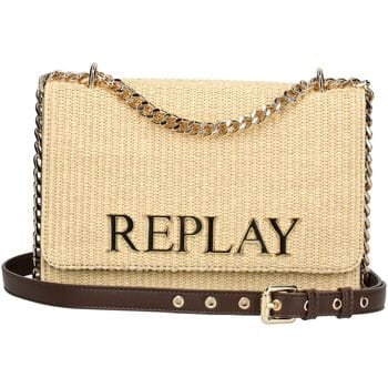 REPLAY Schoudertas Crossbody Bag Sand Beige