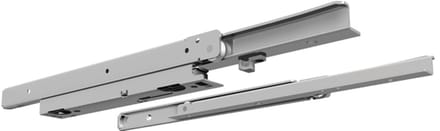 Fulterer softclose ladegeleider 1317ECD - 450 mm | draagkracht tot 100 kg | deels uittrekbaar | met softclose | set van 2 |