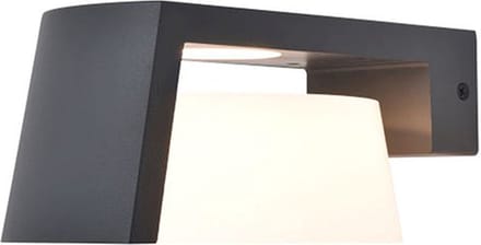LUTEC - Moon wandlamp voor buiten - LED - donkergrijs