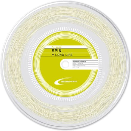 Isospeed Pyramid Rol Snaren 200m-Wit