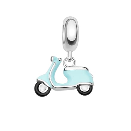 RomyStones – Bedel – Scooter – Vespa - Zilver – Turquoise – Vrijheid & Avontuur
