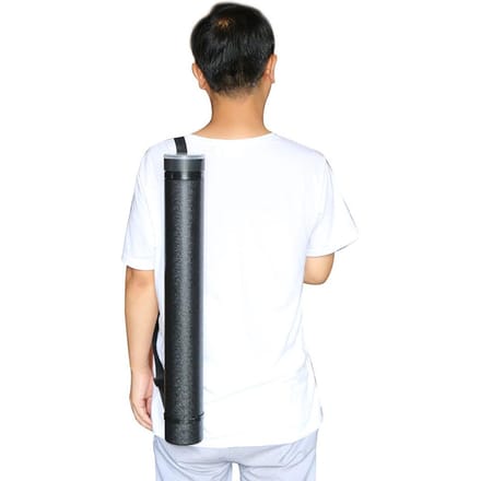 Telescopische Pijlkoker voor Boogschieten met 2 Stuks Schuim Pijlhouders Arrow Case Set