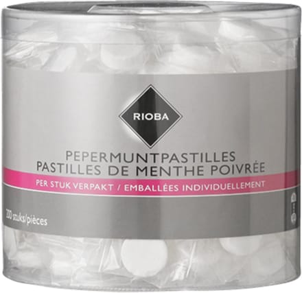 Rioba Pepermuntpastilles 200 stuks