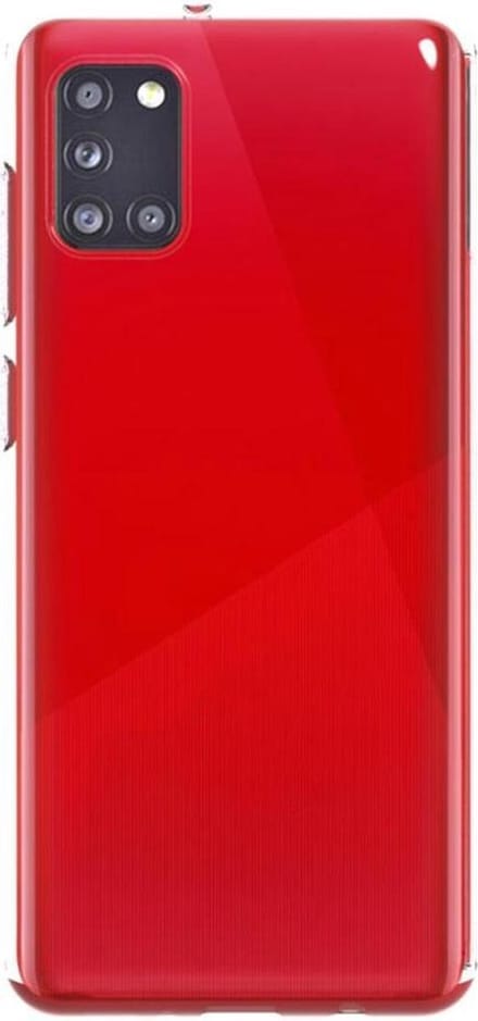 Shop4 - Samsung Galaxy A31 Hoesje - Zachte Back Case Transparant