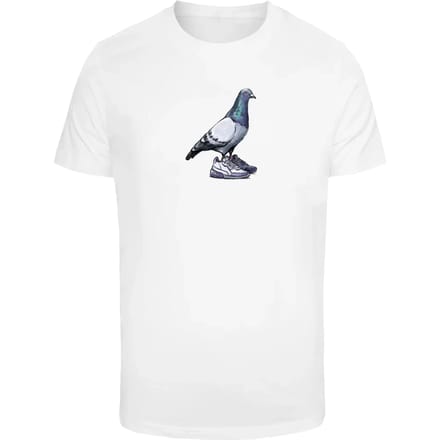 Mister Tee - Dove Sneaker Heren Tshirt - XS - Wit