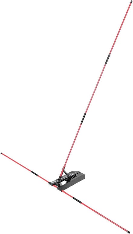 Golf Uitlijningsstick - Swingtrainer Hulpmiddel - Verbeter Golftraining - Verstelbare Hoek 40-70 - Opvouwbaar 35cm - Zwart