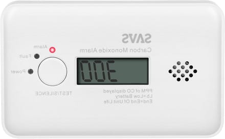 Koolmonoxidemelder - CO Melder - Veilige Leefomgeving - 10 Jaar Batterij - 11.6 x 7.1 cm - Wit