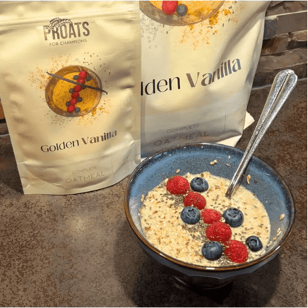 Proats Protein Oats Expeditie Ontbijt (Maat - 150 gr, Kleur - Golden Vanilla)