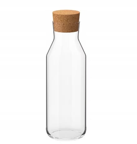 IKEA 365+ Karaaf met kurk, glas/kurk, 1 liter
