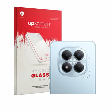 upscreen - Screenprotector voor Xiaomi Redmi Note 15 Pro 4G (ALLEEN Camera) - Folie Beschermfolie Beschermglas transparant