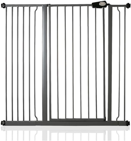 Bettacare Petgate, 113,8cm - 121,4cm, Grijs, Hoog 104cm