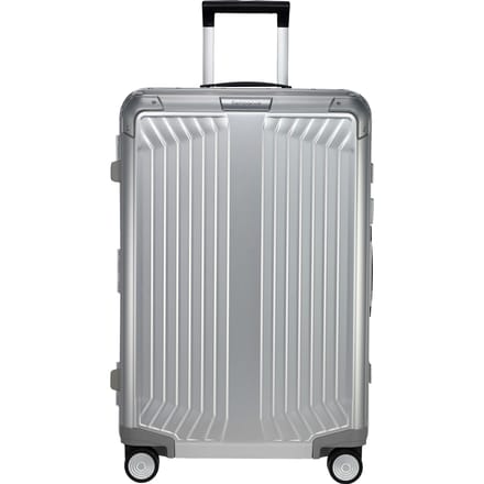 Samsonite Harde Koffer / Trolley / Reiskoffer - 69 cm (Large) - LiteBox Alu - Zilver