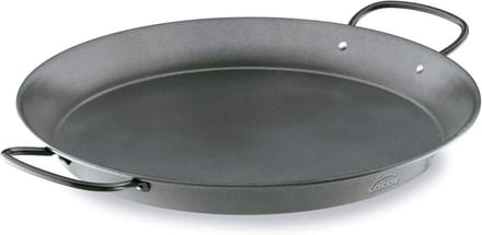 Koolstofstaal paella pan met antiaanbaklaag, 28 cm