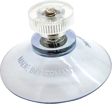 Zuignap met schroefdraad - Transparante Zuignap - 4 Stuks