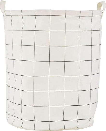 House Doctor Squares - Wasmand - Ruit - Wit