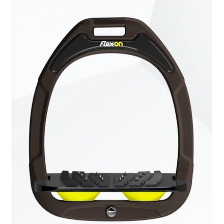Plat Ultra Grip Veiligheidsijklieren Bruin/Zwart/Geel Flex-On Safe-On