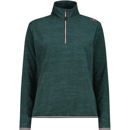 Cmp 34g4786 Sweatshirt Met Halve Rits Groen M Vrouw