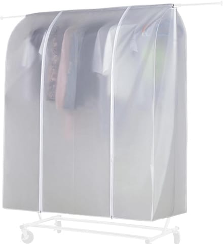 Stofbescherming voor Kleerhangers met Ritssluiting - 150 x 133 x 55 cm