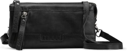 MUUD Riga. Handgemaakt leren crossover tas øje: 12 cm ænge: 22 cm
