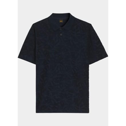 regular fit poloshirt van katoenmix model 'PE_FLOWER'