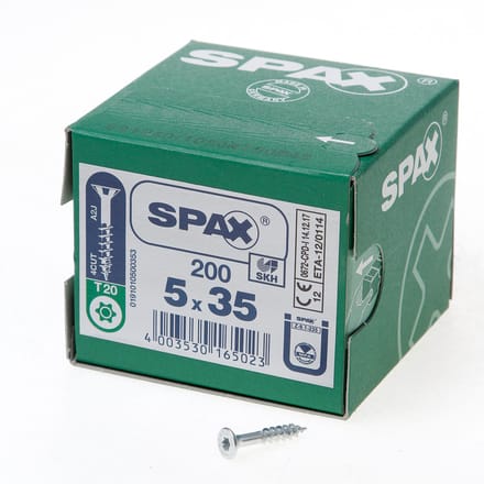 SPAX 0191010500355 R 88091 Senkkopf/T-STAR TG Houtschroef 5 mm 35 mm T-STAR plus Staal WIROX 500 stuk(s)
