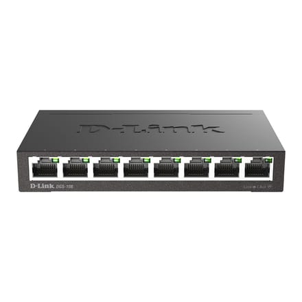 D-Link DGS-108/E DGS-108 Netwerk switch 8 poorten 1 GBit/s