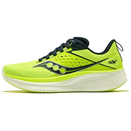 Saucony Ride 17 Citron Navy Heren Sneakers Groen S20924-220 41 yellow