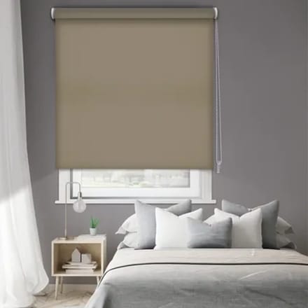 Madeco 1423 Verduisterend Rolgordijn Taupe 180x190cm