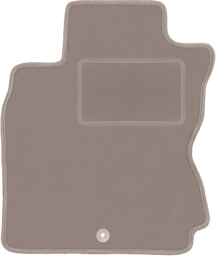Beige bestuurdersmat voor: Nissan Note I E11 minivan (2006-2012)