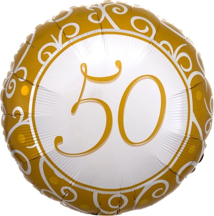 50 jaar jubileum ballon