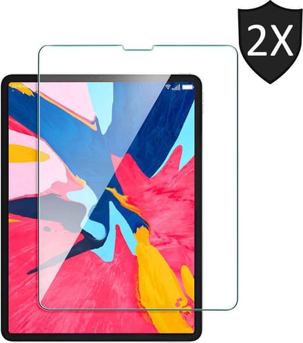 Screenprotector geschikt voor iPad Pro 2018 12.9 inch - Screen Protector Glas - 2 Stuks