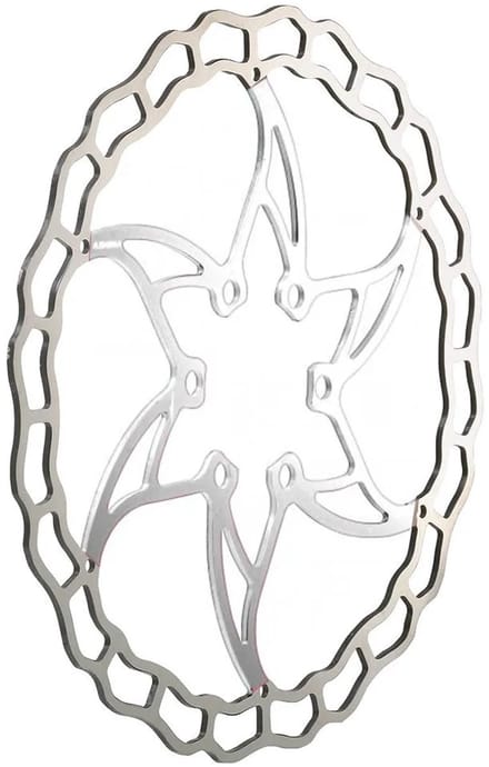 ASHIMA ARO-09 Ai2 Remschijf 6-bouts, zilver Diameter 160mm