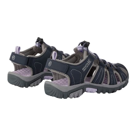 Regatta Kinderen/Kinderen Westshore Sandalen (Marine/Lila Frost)