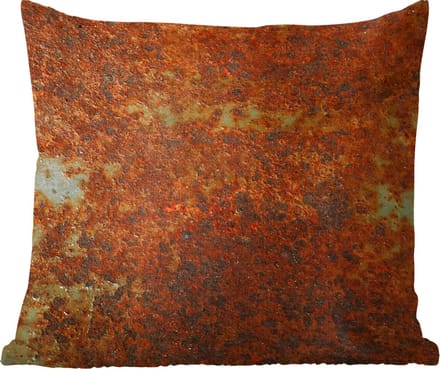 Sierkussens - Kussentjes Woonkamer - 60x60 cm - Roest - Vintage - Staal